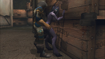 Animated Auril Draenei Whorecraft World_of_Warcraft // 854x476 // 2.2MB // gif