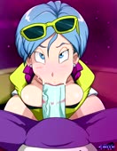 Animated Bulma_Brief Dragon_Ball_Z Gmeen Sound // 1068x1368 // 9.8MB // webm