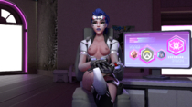 3D Blender Overwatch Talon_Widowmaker Widowmaker // 3840x2160 // 16.3MB // png