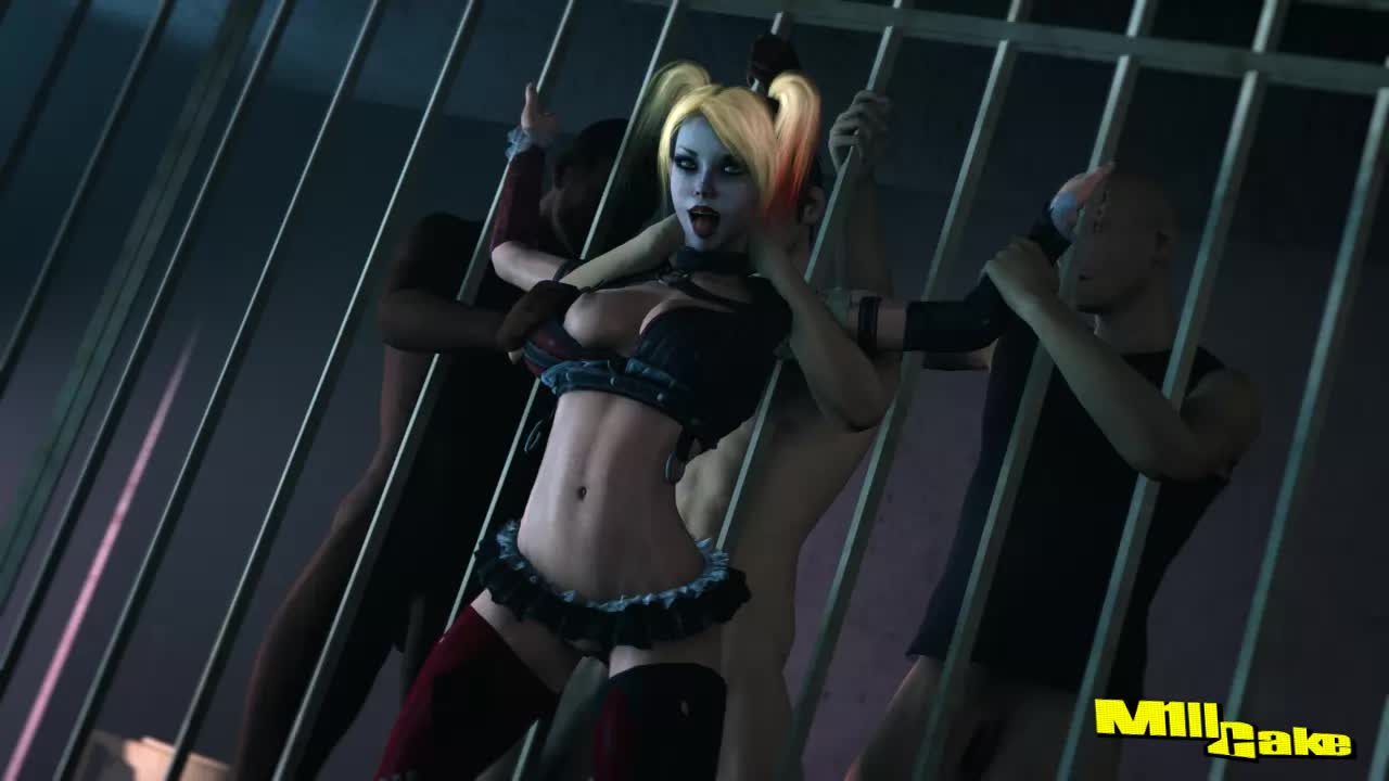 3D Animated Batman_(Series) DC_Comics Harley_Quinn Source_Filmmaker m1llcake // 1280x720 // 309.9KB // webm