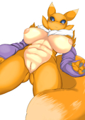 Digimon Renamon // 2894x4093 // 481.5KB // jpg