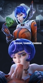 3D Cheer_Cheeks Juno_(Overwatch) Overwatch Overwatch_2 // 1372x2626 // 414.4KB // jpg