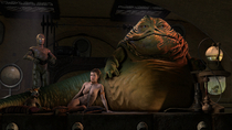 Jabba_the_Hutt Princess_Leia_Organa Star_Wars c3po // 2560x1440 // 4.1MB // jpg