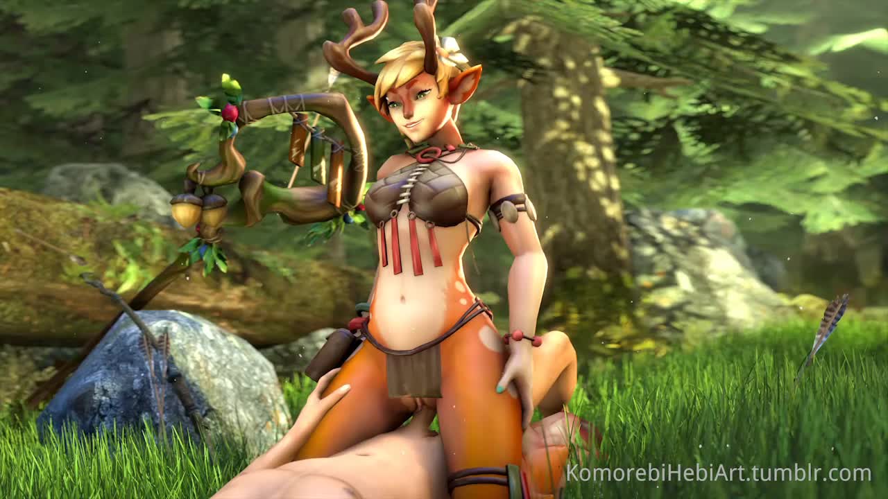 3D Animated Battlerite Blossom_(BattleRite) Source_Filmmaker komorebihebiart // 1280x720 // 9.0MB // webm