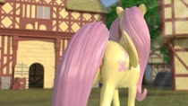 3D Animated Clopician Fluttershy My_Little_Pony_Friendship_Is_Magic // 1280x720 // 11.7MB // webm