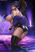 Akali KDA League_of_Legends lexaiduer // 2195x3209 // 532.7KB // jpg