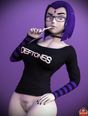 3D Blender Forsaken Raven Teen_Titans // 1550x2048 // 187.1KB // jpg