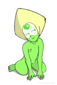 Peridot Steven_Universe cartoonsaur // 533x795 // 124.5KB // png