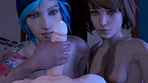 Akikosdream Chloe_Price Life_is_Strange Max_Caulfield // 3840x2160 // 4.4MB // jpg