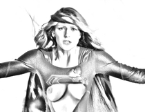 DC_Comics Melissa_Benoist Supergirl michaljbscott // 1300x1000 // 465.1KB // jpg