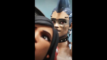 3D Animated Junker_Queen Kamadevasfm Overwatch Pharah Sound // 640x360, 210s // 16.8MB // mp4