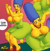 Jay_Marvel Marge_Simpson The_Simpsons // 2127x2174 // 1.2MB // jpg