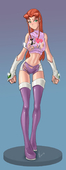 DC_Comics Starfire Teen_Titans // 609x1574 // 118.3KB // jpg