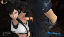 Cloud_Strife Final_Fantasy_(series) Tifa_Lockhart yourenotsam // 4497x2658 // 3.5MB // jpg