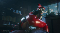 3D Animated Autodesk_Maya Batman_(Series) DC_Comics Harley_Quinn Sound VG_Erotica // 1280x720, 20.5s // 15.1MB // webm