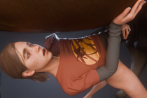 3D Ellie_Williams Horse(s) The_Last_of_Us The_Last_of_Us_Part_II valenok // 3840x2560 // 9.1MB // png