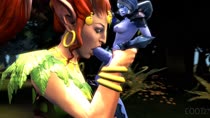 3D Animated DOTA_2 Drow_Ranger Enchantress Source_Filmmaker coot27 // 1920x1080 // 3.4MB // mp4