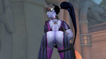 3D Blender Overwatch Widowmaker // 3840x2160 // 6.3MB // png