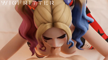 3D Animated DC_Comics Harley_Quinn Sound Wigfritter // 1344x756, 18s // 2.6MB // mp4