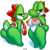 Super_Mario_Bros Yoshi xylas // 800x800 // 479.0KB // png