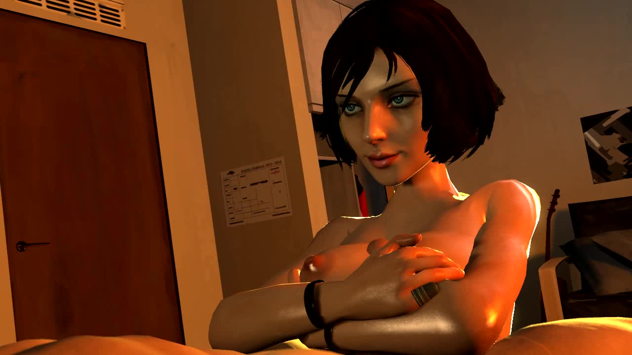 3D Animated Bioshock_Infinite Elizabeth Source_Filmmaker shadez // 1280x720 // 3.7MB // webm