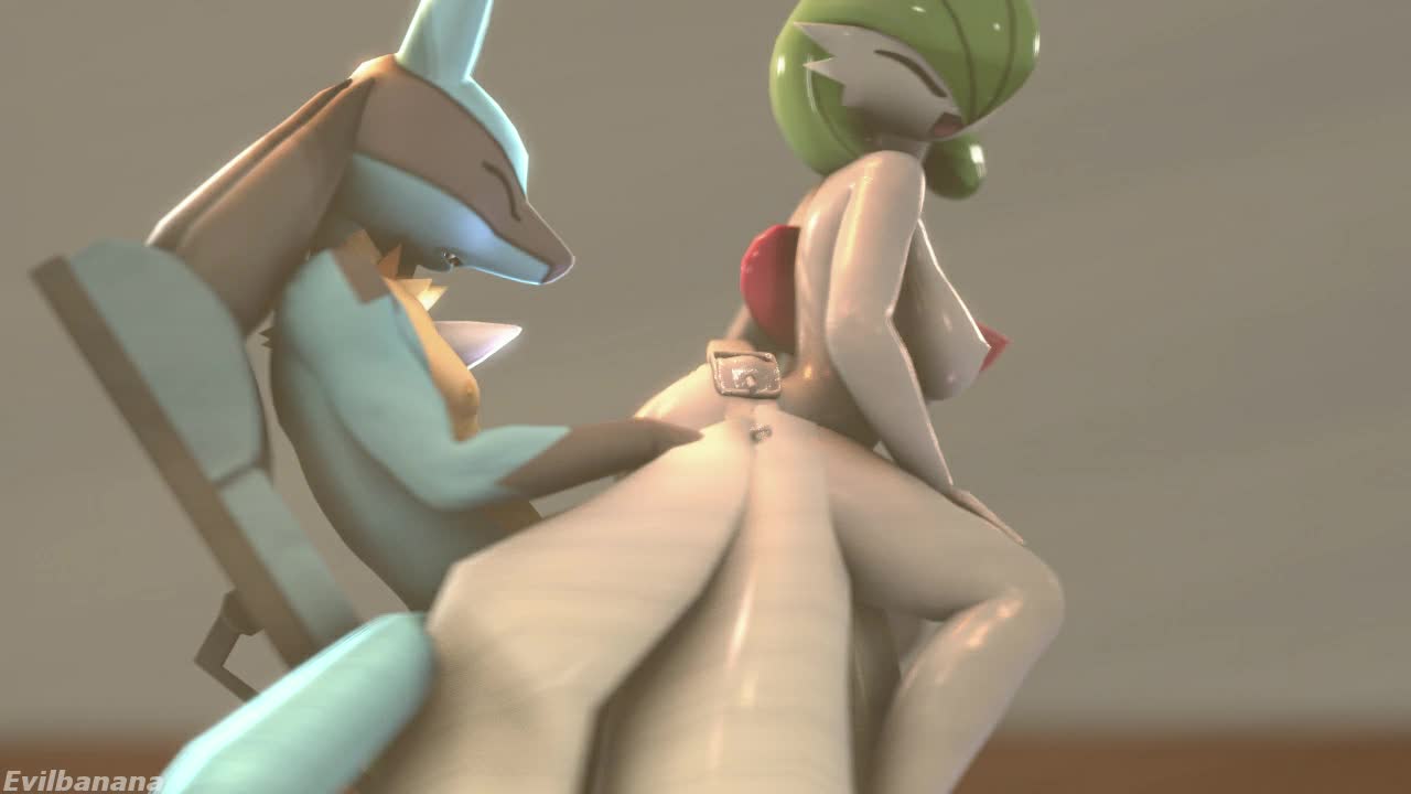 Animated Gardenia Gardevoir_(Pokemon) Lucario_(Pokémon) Pokemon Source_Filmmaker // 1280x720 // 9.0MB // webm