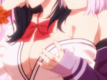 Akane_Shinjou Animated Rikka_Takarada SSSS.GRIDMAN // 840x630 // 2.2MB // gif