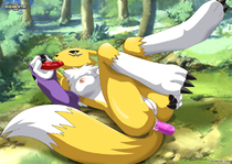 Digimon Renamon // 1837x1300 // 665.0KB // jpg