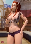 3D Blender Brigitte_Lindholm Overwatch // 1360x1920 // 191.1KB // jpg