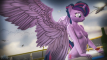 3D My_Little_Pony_Friendship_Is_Magic Source_Filmmaker Twilight_Sparkle // 1920x1080 // 3.2MB // png