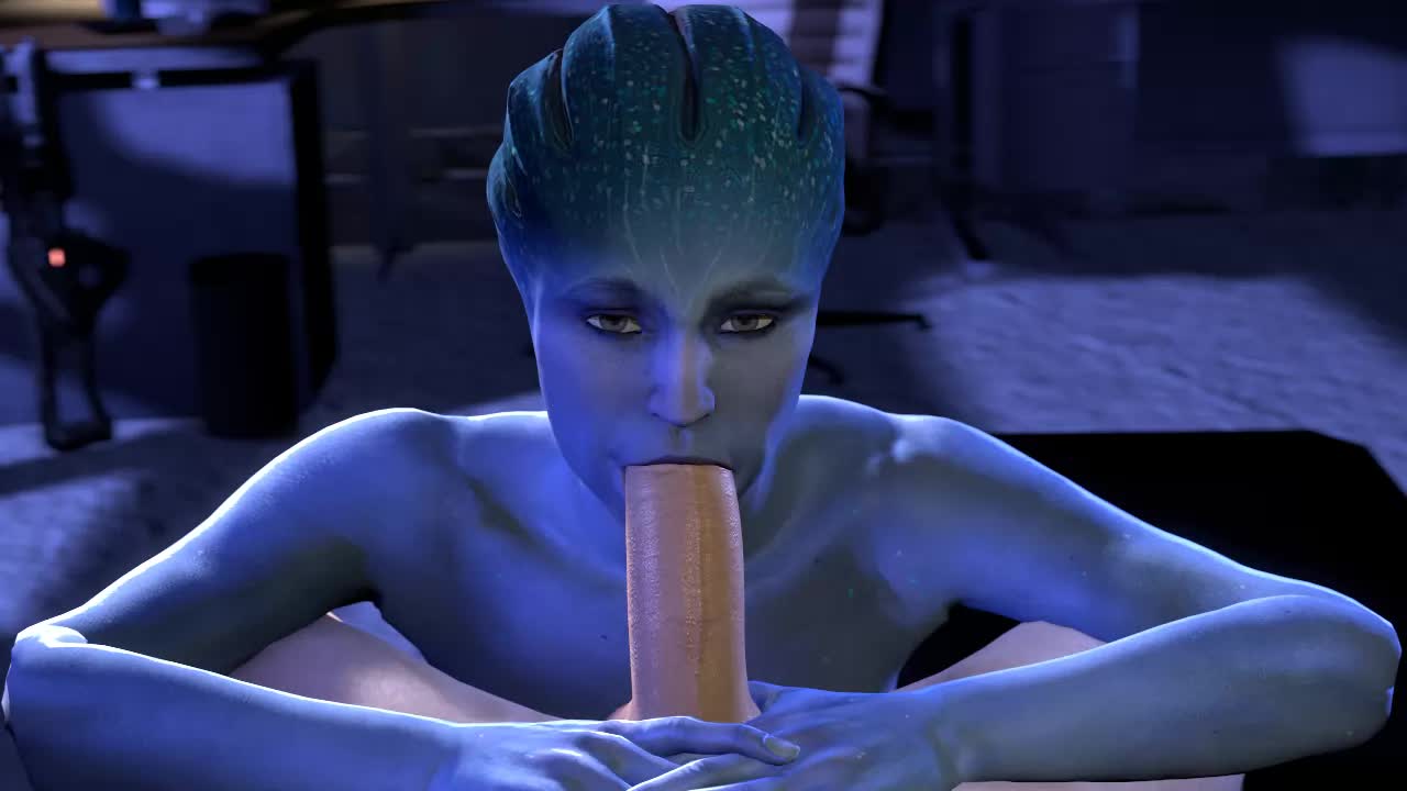 3D Animated Asari Mass_Effect Mass_Effect_Andromeda Peebee Pelessaria_B'Sayle Source_Filmmaker lulzguy // 1280x720 // 362.0KB // webm