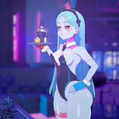 3D Amplected Animated Cyberpunk_2077 Cyberpunk_Edgerunners Rebecca_(Cyberpunk_Edgerunners) // 1920x1920, 90.2s // 21.6MB // mp4