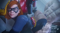 3D Animated Barbara_Gordon Batgirl DC_Comics Gotham_Knights Harley_Quinn Nithes // 1280x720, 12.5s // 1.4MB // mp4