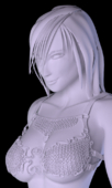 3D Blender Chainmail Concept Earthprimeval London Portrait Render // 600x1000 // 640.7KB // png