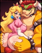 Bowser Magaska_19 Princess_Peach Super_Mario_Bros // 2000x2536 // 866.5KB // jpg