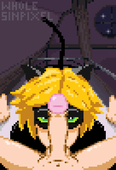 Animated Cat_Noir Miraculous_Ladybug wholesinpixel // 735x1080 // 1.4MB // gif