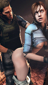 3D Chris_Redfield Jill_Valentine Resident_Evil Source_Filmmaker // 1687x3000 // 6.7MB // jpg