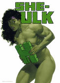 Marvel_Comics She-Hulk_(Jennifer_Walters) Thirstastic // 2290x3190 // 2.4MB // jpg