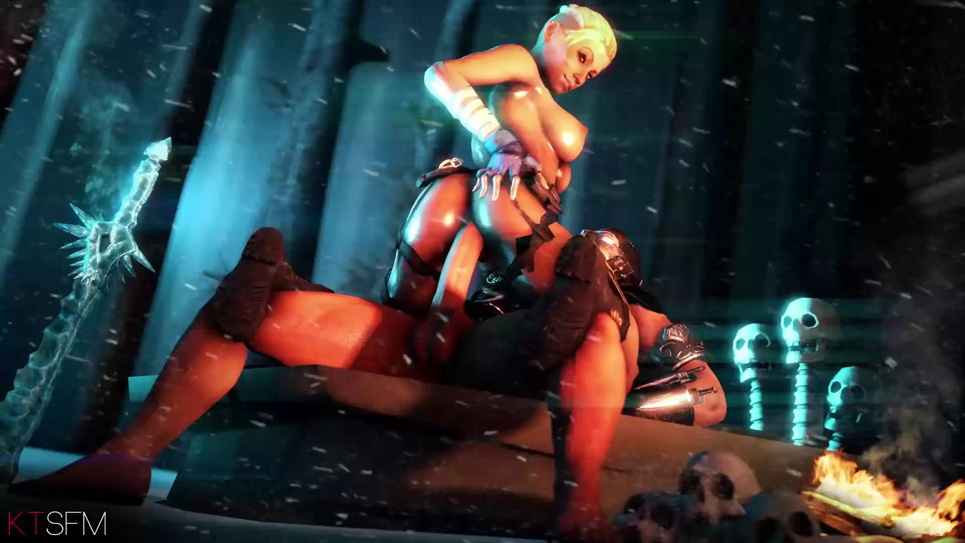 3D Animated Cassie_Cage Mortal_Kombat Mortal_Kombat_X Source_Filmmaker Sub_Zero ktsfm // 1920x1080 // 8.4MB // webm