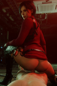 3D Ada_Wong Animated Blender LazyProcrastinator Resident_Evil_2_Remake // 852x1280, 20s // 11.8MB // webm