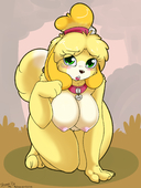 Animal_Crossing Isabelle // 2000x2650 // 1.4MB // png
