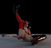 3D Blender Harley_Quinn Lizendy // 1697x1620 // 1.7MB // png