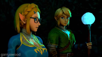 3D Animated Garryswood Link Linkle Princess_Zelda Sound The_Legend_of_Zelda // 640x360, 126.4s // 10.2MB // mp4