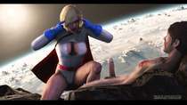 3D DC_Comics Power_Girl Source_Filmmaker arnoldthehero // 3840x2160 // 11.0MB // png