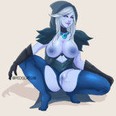 DOTA_2 Defense_Of_The_Ancients Drow_Ranger Lawzilla // 1200x1200 // 620.8KB // png