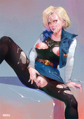 Android_18 Dragon_Ball_Z Mayoo // 1060x1500 // 791.9KB // jpg