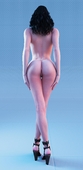 3D Blender Pewposterous The_Witcher_3:_Wild_Hunt Yennefer // 1620x3300 // 326.4KB // jpg