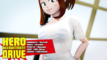 3D Animated AyyTeeThreeDee My_Hero_Academia Ochako_Uraraka Sound amateurthrowaway // 854x480, 148.9s // 33.6MB // mp4