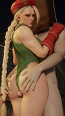 3D Animated Blender Cammy_White LazyProcrastinator Street_Fighter // 720x1280, 20s // 11.8MB // webm