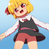 Rumia Touhou_Project // 1000x1000 // 307.7KB // png